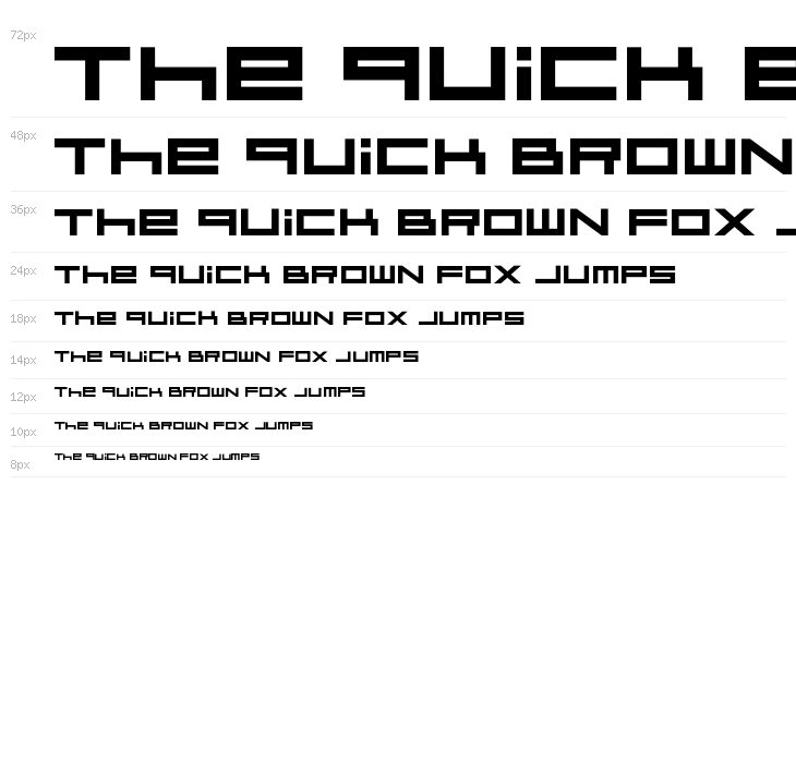 FZeroGXMenuFont-Bold Waterfall