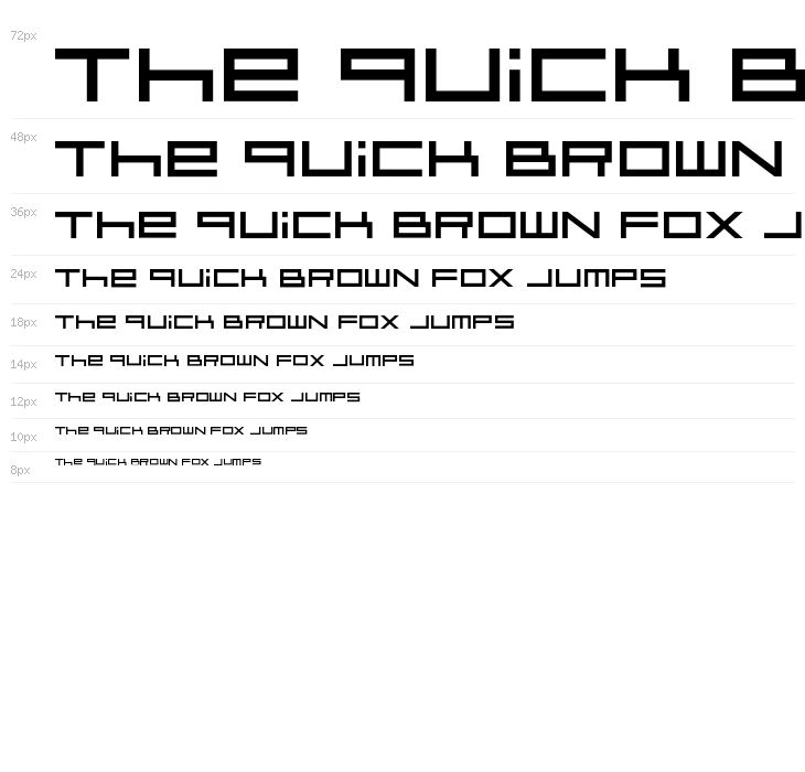 FZeroGXMenuFont-Regular Waterfall