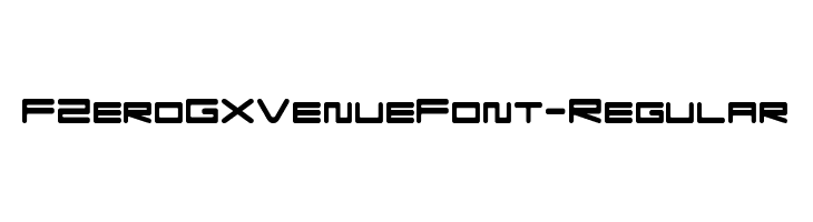 FZeroGXVenueFont-Regular  Frei Schriftart Herunterladen