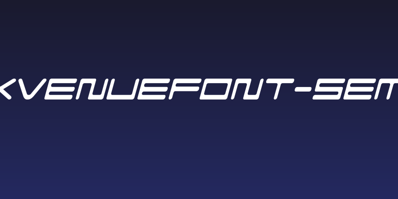 FZeroGXVenueFont-SemLtObliq Social Header