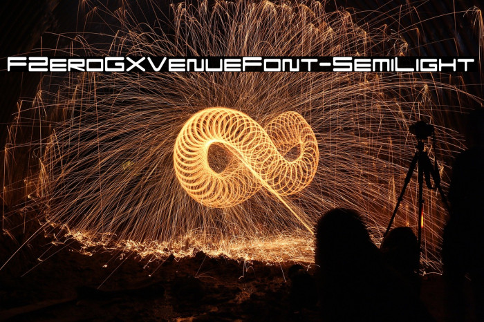 FZeroGXVenueFont-SemiLight Example 3