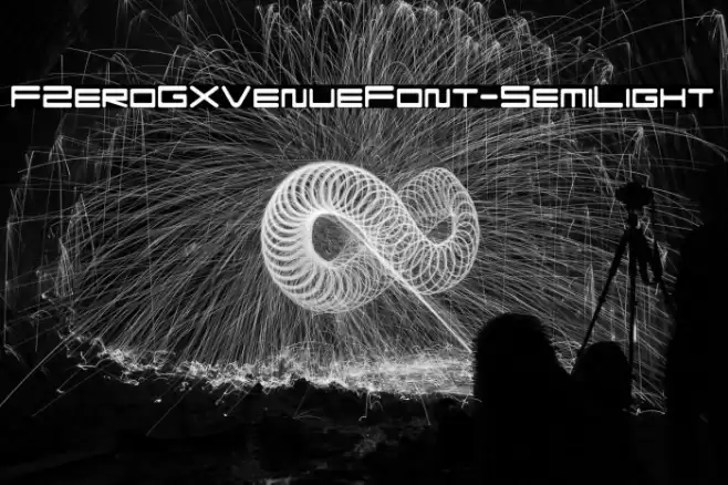 FZeroGXVenueFont-SemiLight फ़ॉन्ट examples