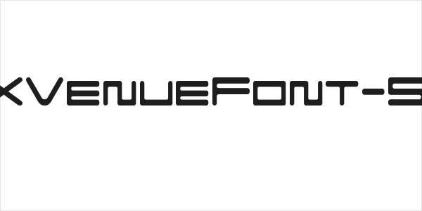 FZeroGXVenueFont-SemiLight Logo