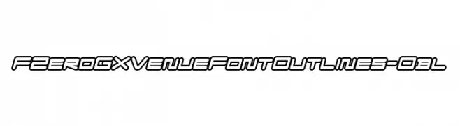 FZeroGXVenueFontOutlines-Obl  تنزيل الخطوط