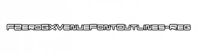 FZeroGXVenueFontOutlines-Reg  تنزيل الخطوط