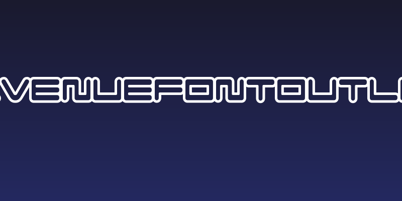 FZeroGXVenueFontOutlines-Reg Social Header
