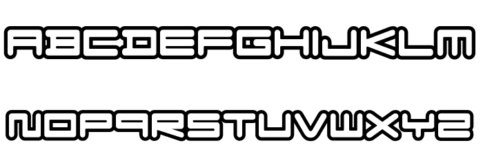 FZeroGXVenueFontOutlines-Reg Font Litere mici
