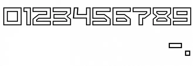 G-Type Font Alte caractere