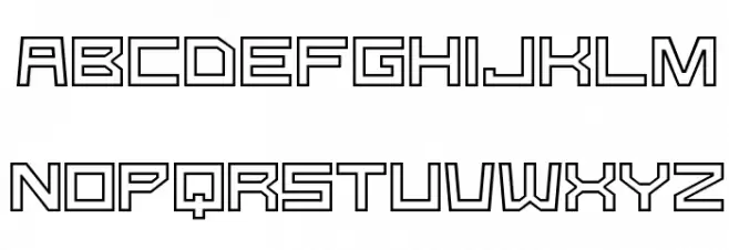 G-Type フォント 大文字