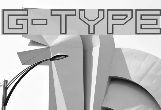 G-Type Font examples