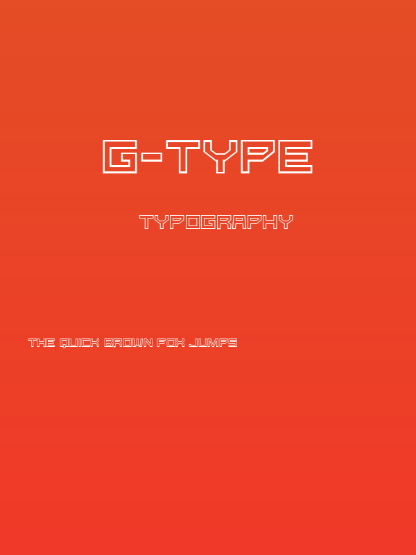 G-Type Poster