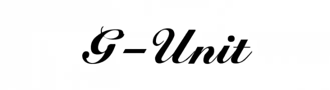 G-Unit  Frei Schriftart Herunterladen