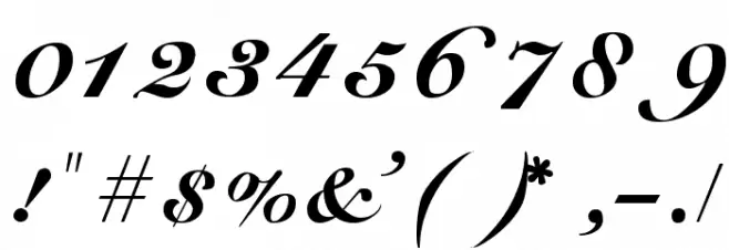 G-Unit フォント その他の文字