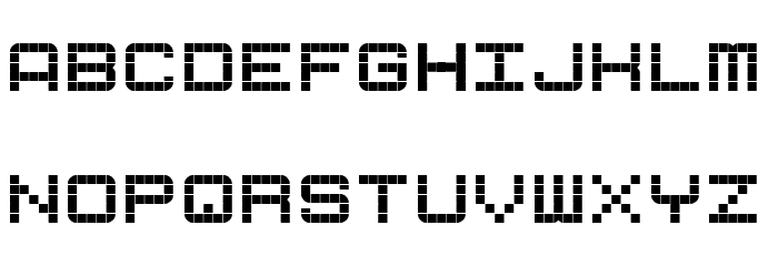 G7 Cube 5 Font LOWERCASE
