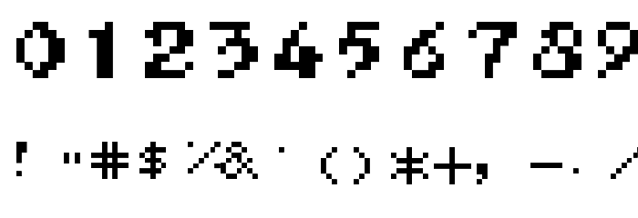G7 Makaimura TTF Font OTHER CHARS