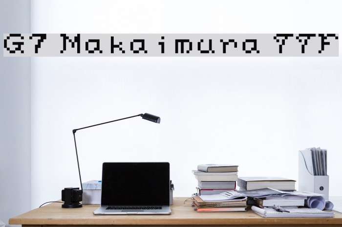 G7 Makaimura TTF Font examples