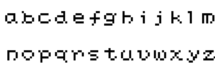 G7 Makaimura TTF Font LOWERCASE