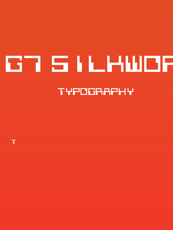 G7 Silkworm TTF Poster