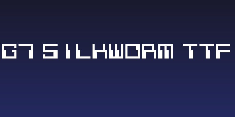 G7 Silkworm TTF Social Header