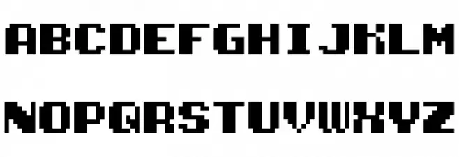 G7 Star Force TTF Schriftart Groß