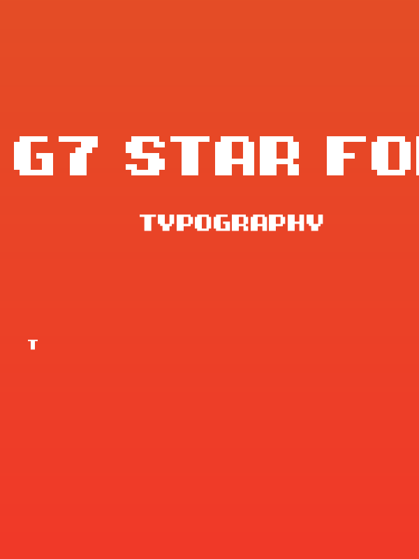 G7 Star Force TTF Poster