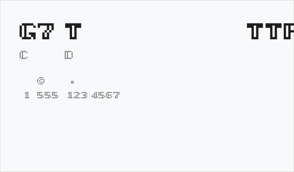 G7 Twinbee for arcade TTF Business Card