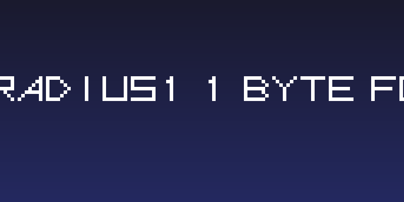 G7Gradius1[1 byte font] Social Header