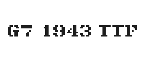 G7_1943 TTF Logo
