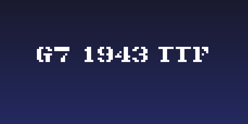 G7_1943 TTF Social Header