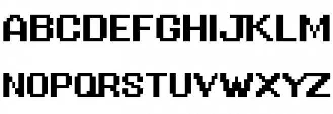 G.B.BOOT Шрифта ВЕРХНИЙ