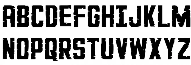 G.I. Incognito Expanded フォント 大文字