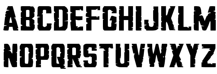 G.I. Incognito Small Regular Font LOWERCASE