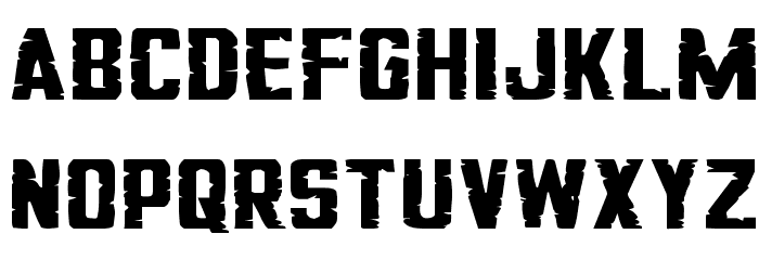 G.I. Incognito Squat Font LOWERCASE