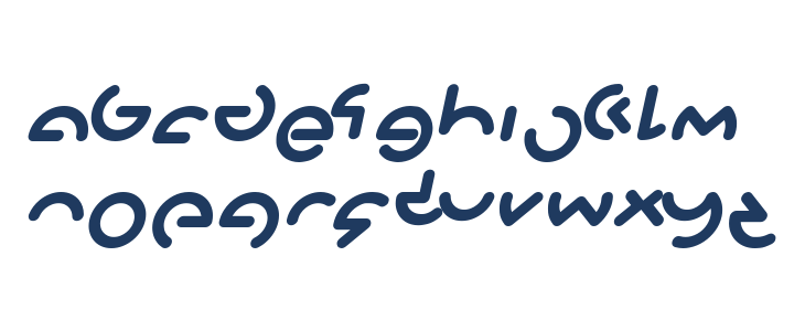 GABRIELLE Bold Italic Lowercase