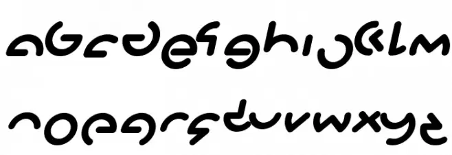 GABRIELLE Bold Italic Fuentes MINÚSCULAS