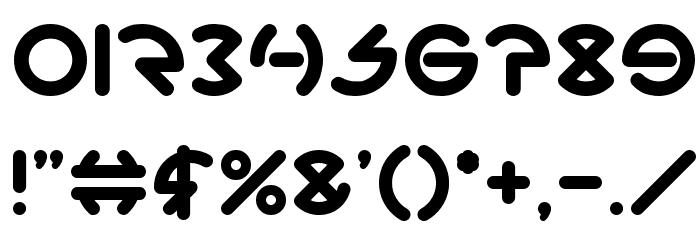 GABRIELLE Bold Font OTHER CHARS