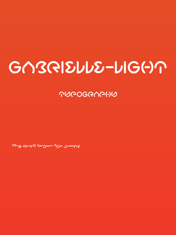 GABRIELLE-Light Poster