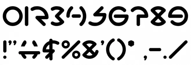 GABRIELLE Font OTHER CHARS