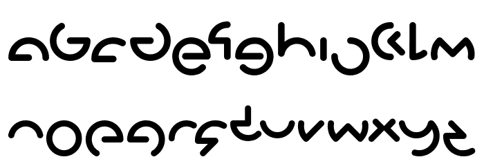 GABRIELLE Font LOWERCASE