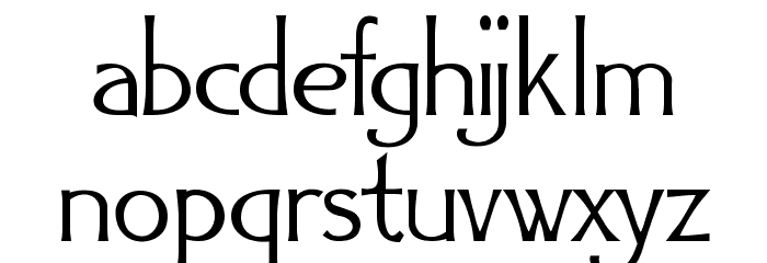 GADAQUALI Font LOWERCASE