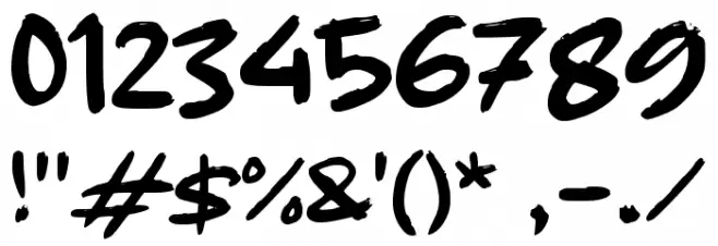 GADO Font OTHER CHARS