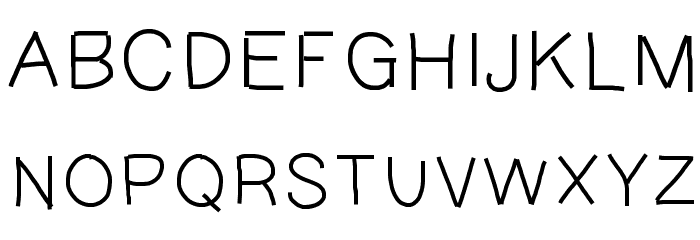 GAEL427 Font LOWERCASE