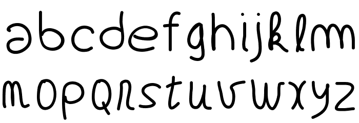 GAELLEnumber8 Font LOWERCASE