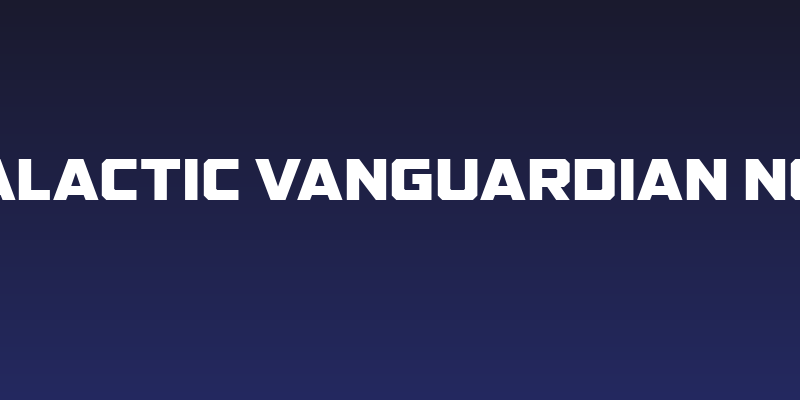 GALACTIC VANGUARDIAN NCV Social Header
