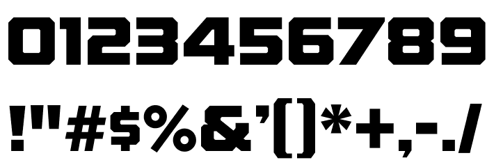 GALACTICVANGUARDIANNCV Font OTHER CHARS