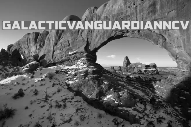 GALACTICVANGUARDIANNCV Font examples