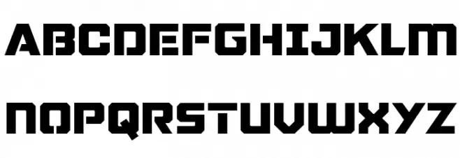 GALACTICVANGUARDIANNCV Font Litere mici