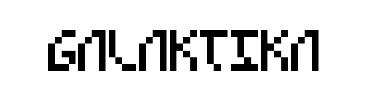 GALAKTIKA  免费字体下载