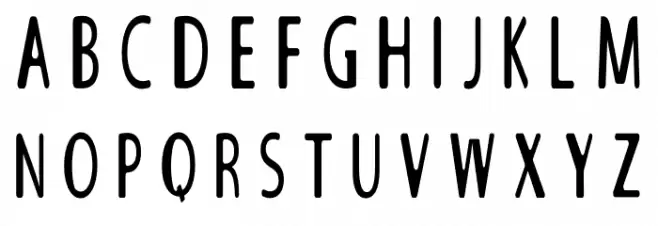 GALILEO FIXED ZOOM Font UPPERCASE