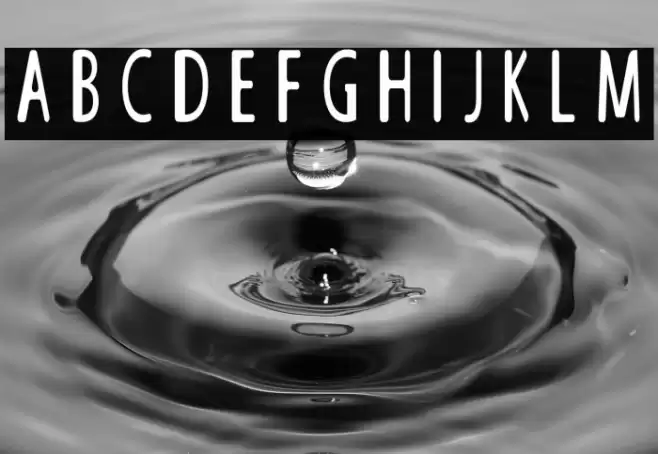 GALILEO FIXED ZOOM Font examples